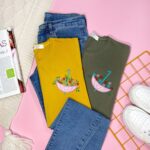 تیشرت گلدوزی وارداتی