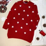 بلوز بافت قلبی زمستونی