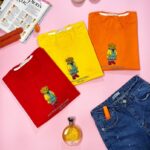 تیشرت پنبه خرسی دخترونه