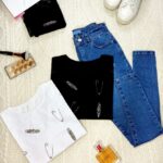 تیشرت سنجاق قفلی دخترانه