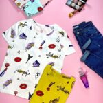 تیشرت پنبه وارداتی دخترونه