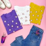 تیشرت رنگی دخترونه فروشگاه سون