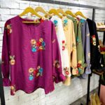 شومیز گلدوزی قواره دار