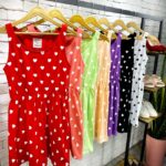 پیراهن قلبی دخترانه