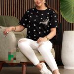 تیشرت سنجاقک دخترانه