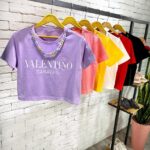 تیشرت کراپ دخترانه