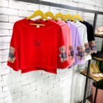 تیشرت کراپ قواره دار