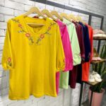 تونیک گلدوزی