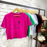 تیشرت کراپ دخترانه