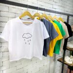 تیشرت کراپ دخترانه