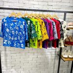 تیشرت کراپ رنگی دخترونه