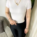 تیشرت کراپ کبریتی دخترونه