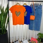 تیشرت پلنگی دخترونه پوشاک سون