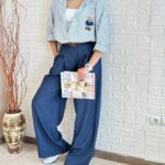 مانتوخنک تابستونی مانتو دخترونه تونیک گلدوزی تدی