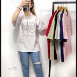 تیشرت لانگ تیشرت سنگدوزی تیشرت لش تیشرت قواره دار