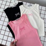 تاپ کراپ پاپیونی کراپ تاپ دخترونه کراپتاپ گلدوزی