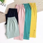 شلوارک نخ و پنبه شلوارک خونگی شلوارک راحتی شلوارتی دخترونه