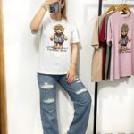 تیشرت دخترونه تدی تیشرت قواره دار تیشرت وارداتی