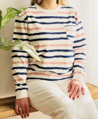 دورس راه راه دورس وارداتی بلوز دخترونه بلوز دورس راه راه دورس اسپرت