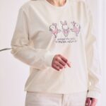 بلوز دورس دخترونه بلوز دورس گلدوزی خرگوش بلوز نخ و پنبه