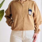 سویشرت تدی سویشرت پاییزه سویشرت دخترونه سویشرت گرم