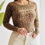 بلوزکبریتی پلنگی بلوز پلنگی پاییزه