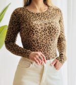 بلوزکبریتی پلنگی بلوز پلنگی پاییزه