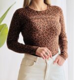 بلوزکبریتی پلنگی بلوز پلنگی پاییزه