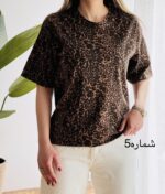 تیشرت لانگ پلنگی1247 - Image 3