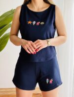 ست تاپ و شورتک هاوایی۱۲۵۱ - Image 2