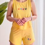 ست تاپ و شورتک هاوایی۱۲۵۱