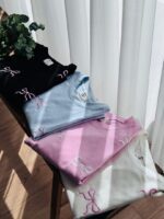 تیشرت کراپ گلدوزی پاپیون۱۲۵۲ - Image 5