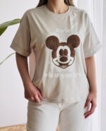 تیشرت میکی موس تیشرت دختروونه تیشرت نخ و پنبه تیشرت عروسکی