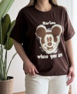 تیشرت میکی موس تیشرت دختروونه تیشرت نخ و پنبه تیشرت عروسکی