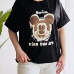 تیشرت میکی موس تیشرت دختروونه تیشرت نخ و پنبه تیشرت عروسکی