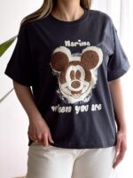 تیشرت میکی موس تیشرت دختروونه تیشرت نخ و پنبه تیشرت عروسکی