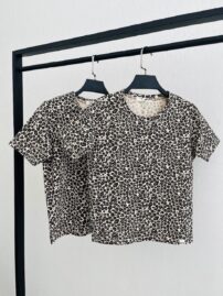 تیشرت کراپ پلنگی تیشرت کراپ تیشرت کراپ زنانه تیشرت کراپ دخترانه